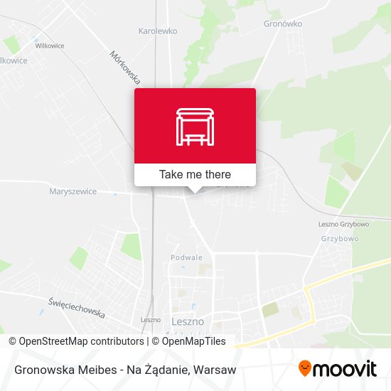 Gronowska Meibes - Na Żądanie map