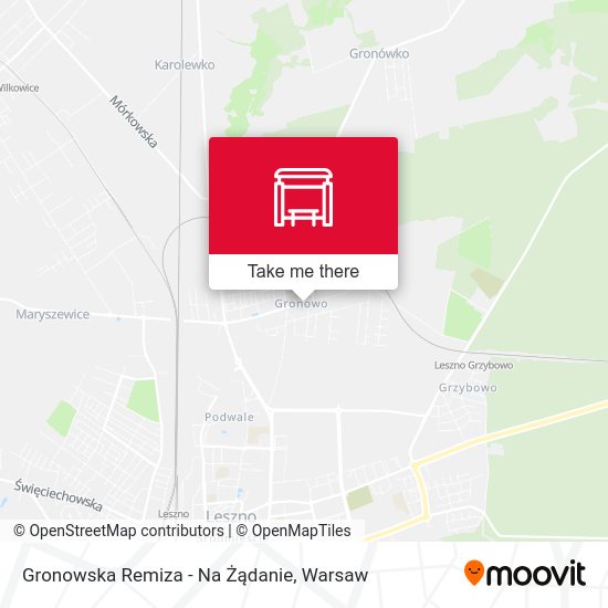 Gronowska Remiza - Na Żądanie map