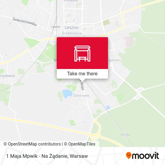 1 Maja Mpwik - Na Żądanie map