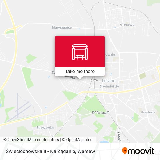 Święciechowska II - Na Żądanie map