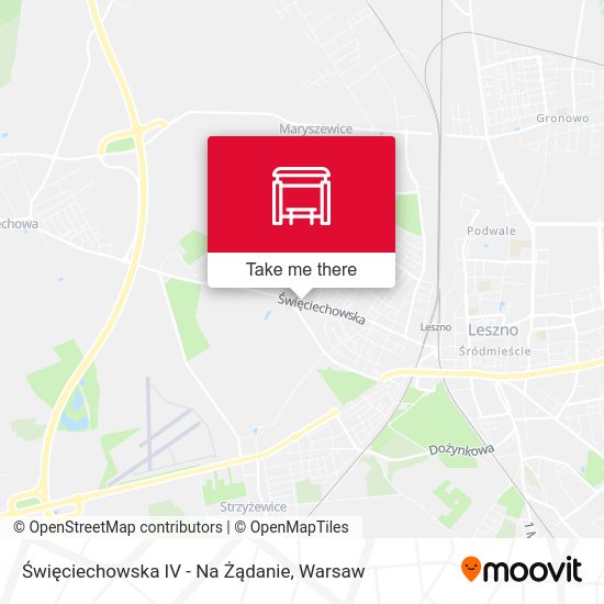 Święciechowska IV - Na Żądanie map