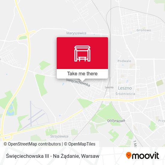 Święciechowska III - Na Żądanie map