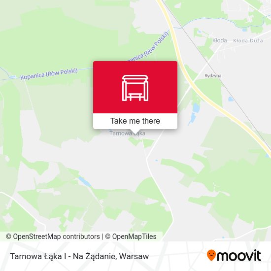 Tarnowa Łąka I - Na Żądanie map