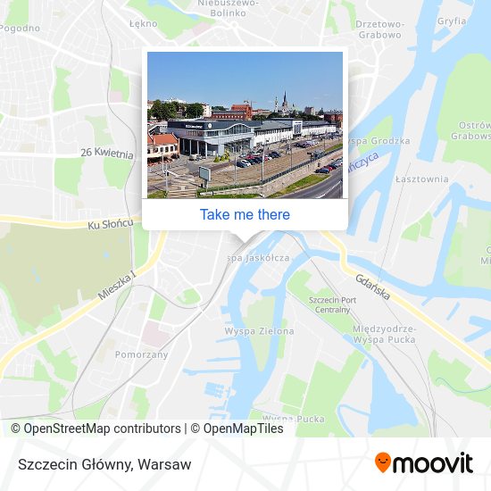 Szczecin Główny map