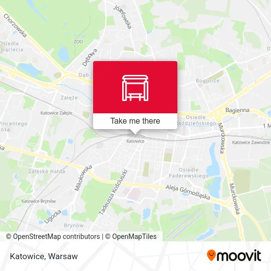 Карта Katowice