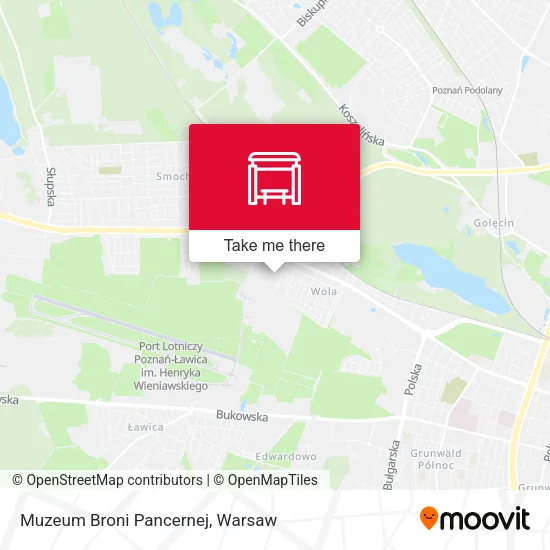 Muzeum Broni Pancernej map