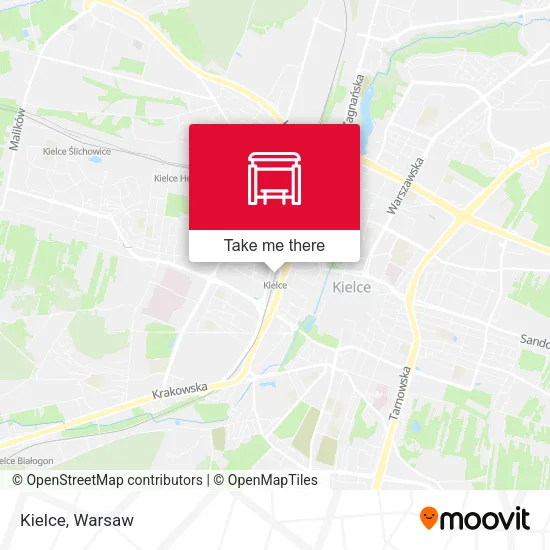 Карта Kielce
