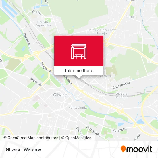 Карта Gliwice