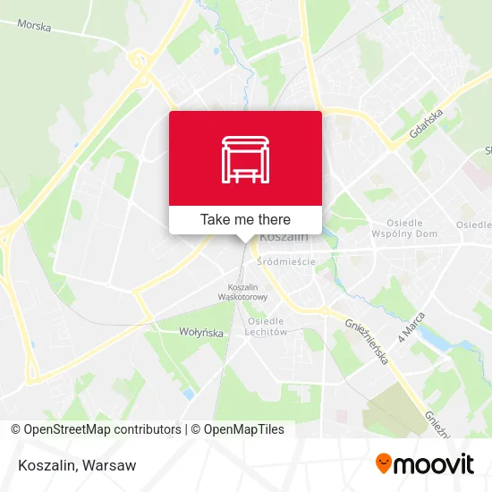 Карта Koszalin