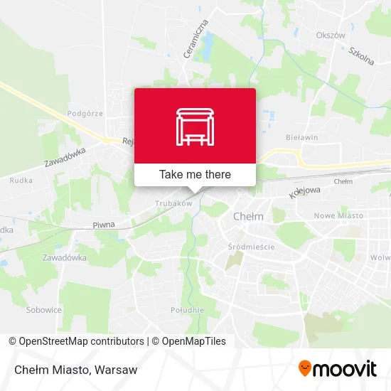 Карта Chełm Miasto