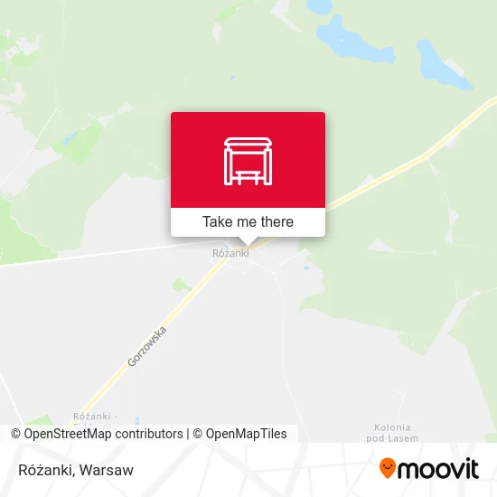 Карта Różanki