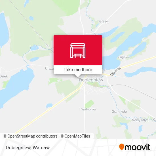 Карта Dobiegniew