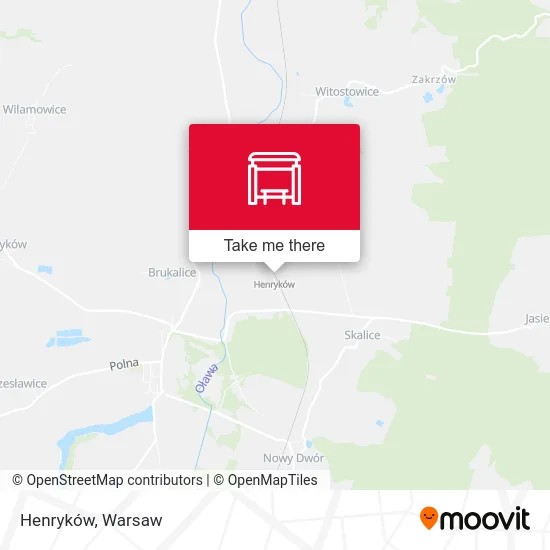 Карта Henryków