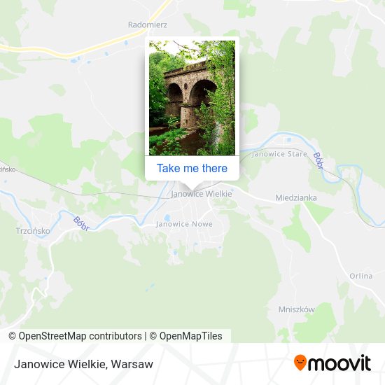 Janowice Wielkie map