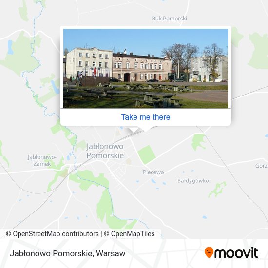 Jabłonowo Pomorskie map