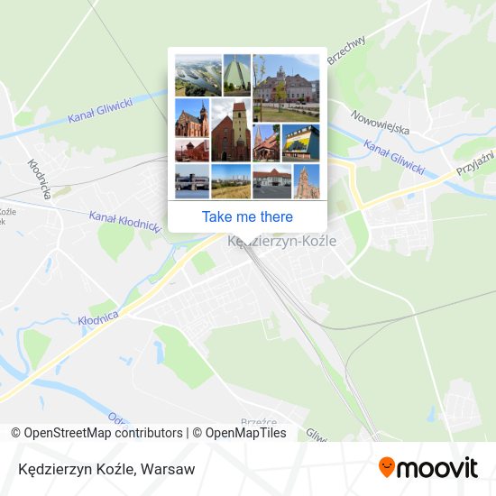 Kędzierzyn Koźle map