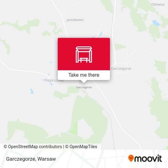 Карта Garczegorze