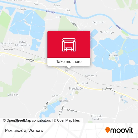 Карта Przeciszów