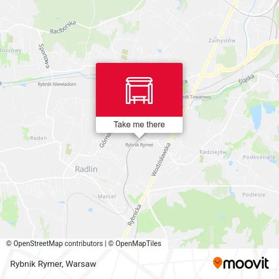 Карта Rybnik Rymer