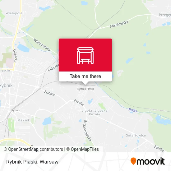 Карта Rybnik Piaski