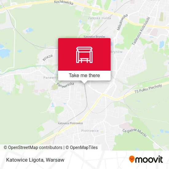 Карта Katowice Ligota