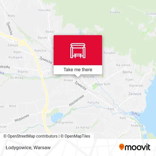 Карта Łodygowice