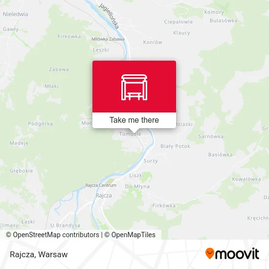 Карта Rajcza