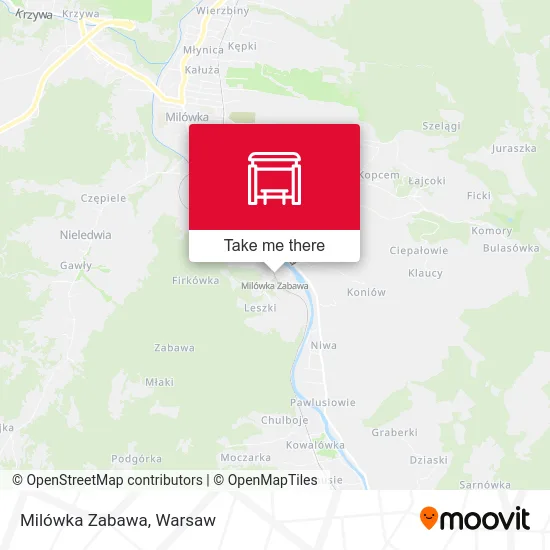 Карта Milówka Zabawa