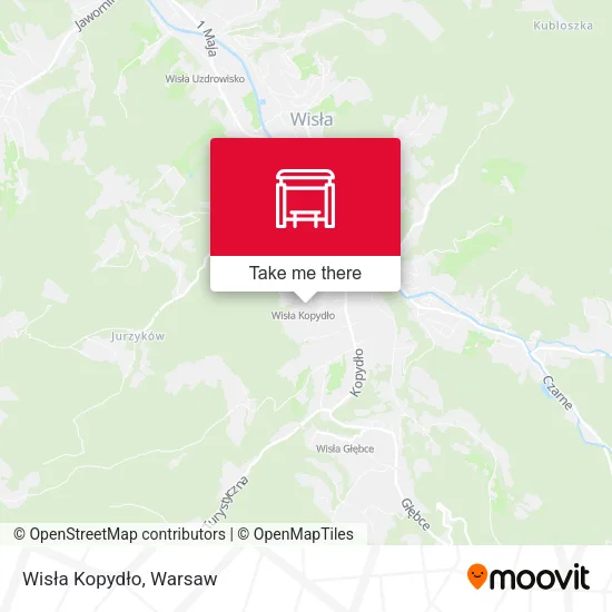 Карта Wisła Kopydło