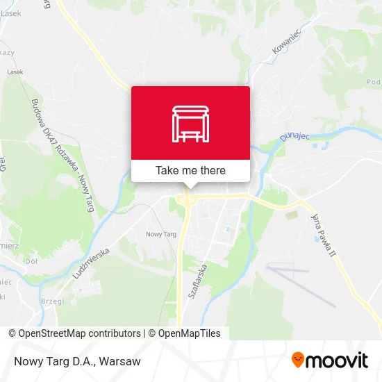 Карта Nowy Targ D.A.