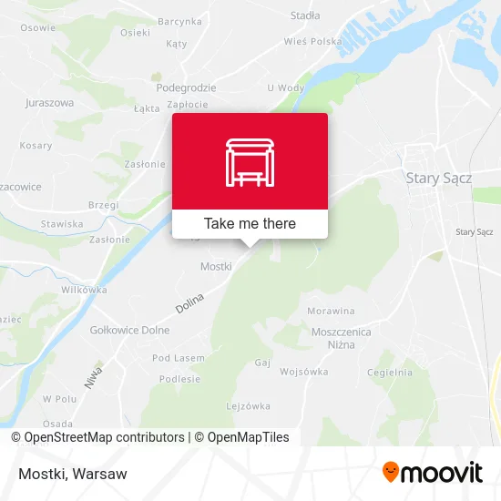 Карта Mostki