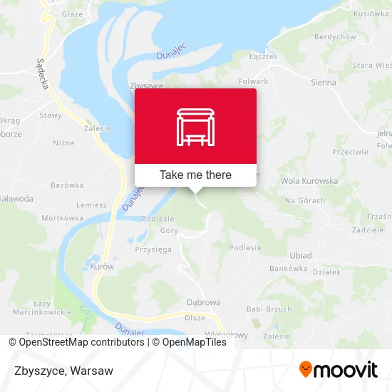Карта Zbyszyce