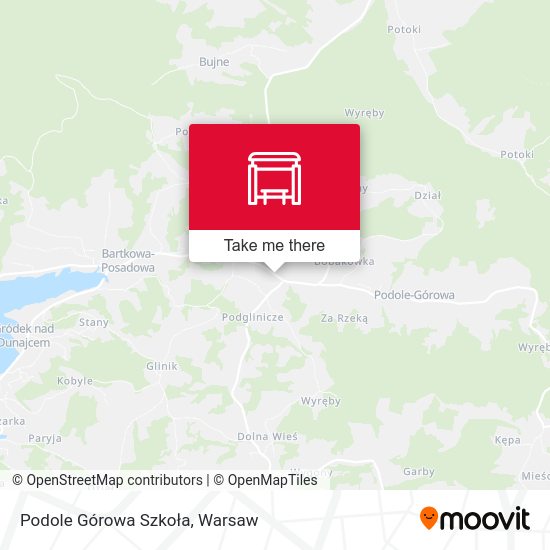 Podole Górowa Szkoła map