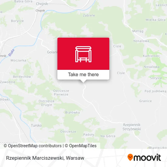 Карта Rzepiennik Marciszewski