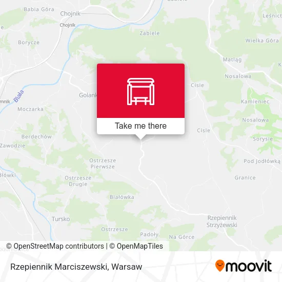 Карта Rzepiennik Marciszewski