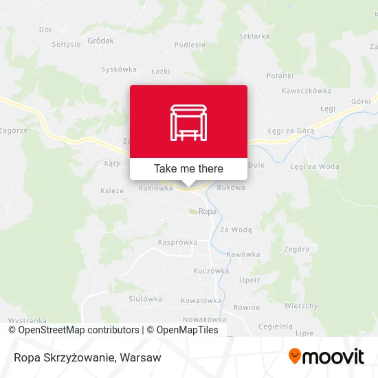 Ropa Skrzyżowanie map