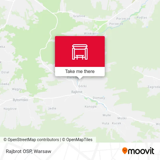 Карта Rajbrot OSP