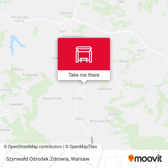 Szynwałd Ośrodek Zdrowia map