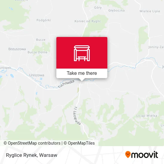 Карта Ryglice Rynek
