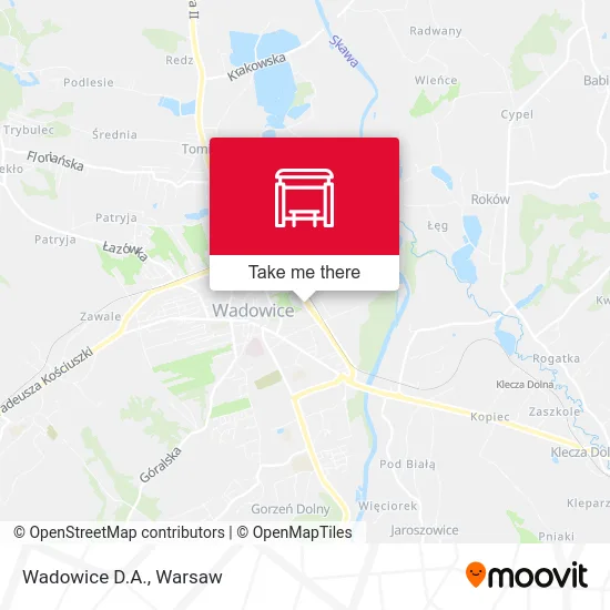 Карта Wadowice D.A.