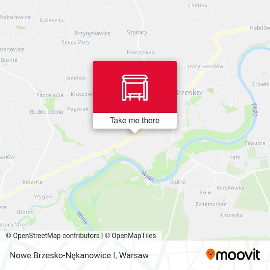 Nowe Brzesko-Nękanowice I map