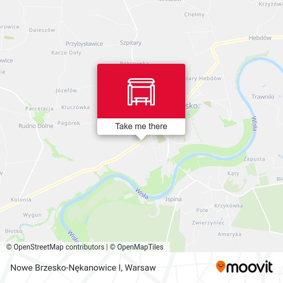 Nowe Brzesko-Nękanowice I map