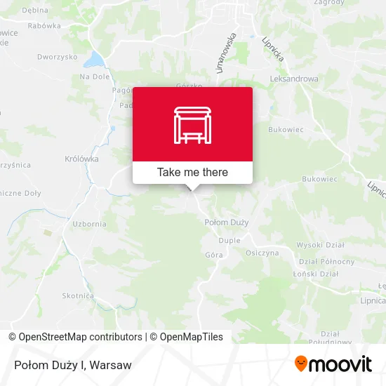 Карта Połom Duży I