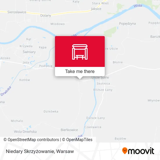 Карта Niedary Skrzyżowanie