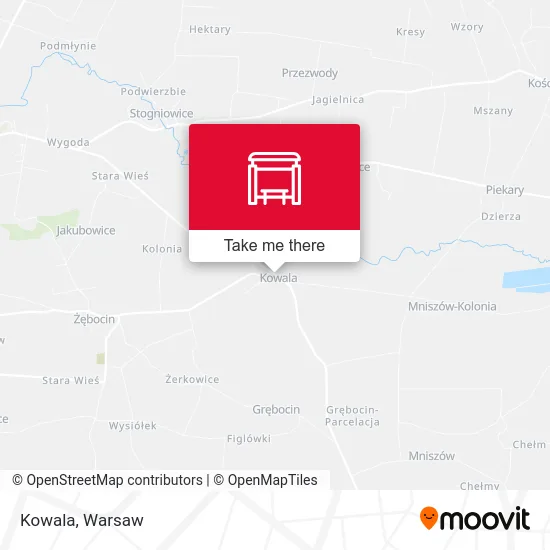 Карта Kowala