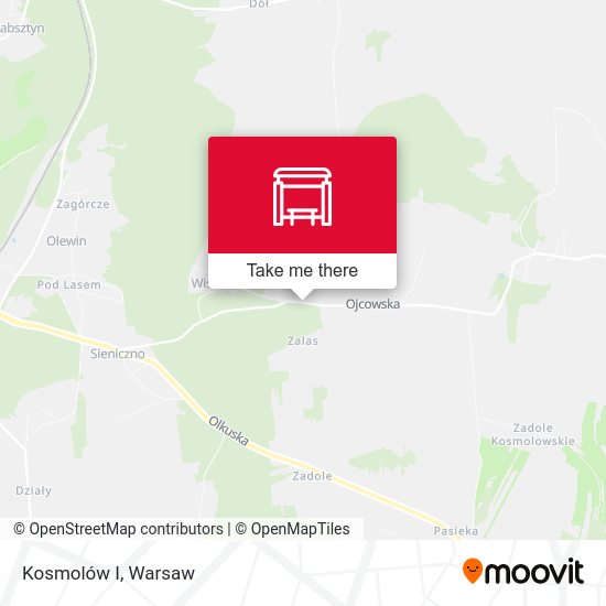 Kosmolów I map