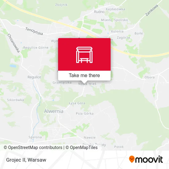 Карта Grojec II