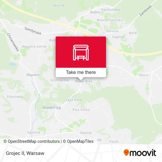 Карта Grojec II