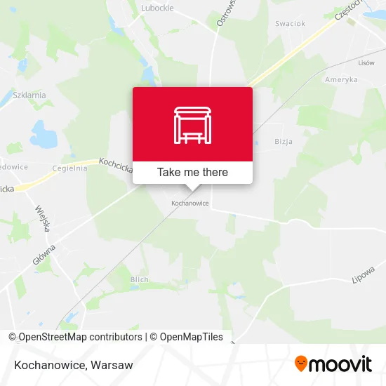 Карта Kochanowice