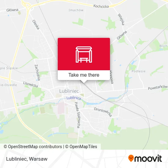 Карта Lubliniec